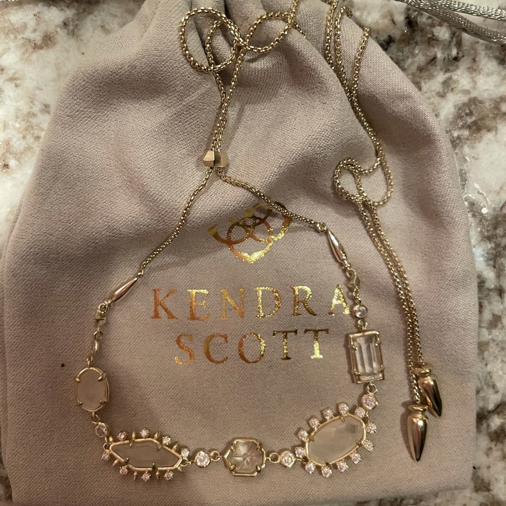 Kendra Scott June Adjustable Long/Choker Nexklace